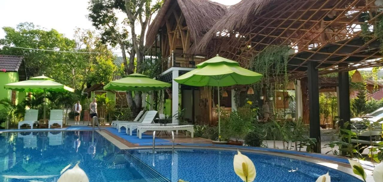 Bamboo Resort Дуонг-Донг Экстерьер фото