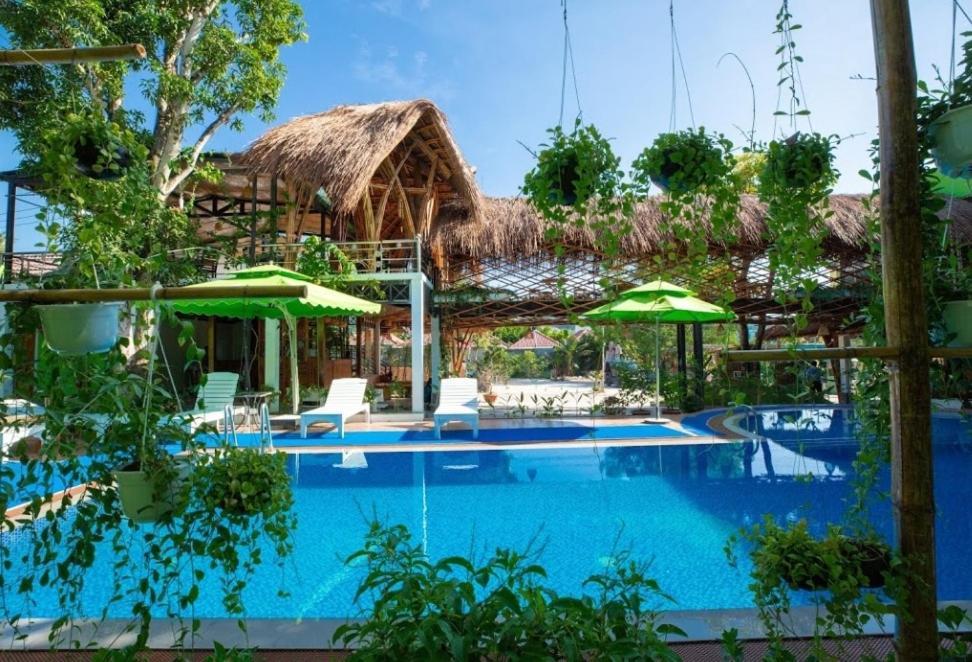 Bamboo Resort Дуонг-Донг Экстерьер фото