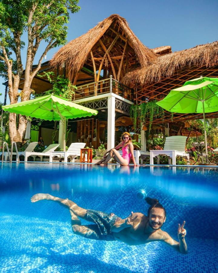 Bamboo Resort Дуонг-Донг Экстерьер фото